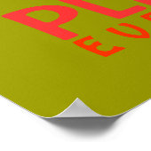 Formule d'échec ~ 16x16 Poster (Coin)