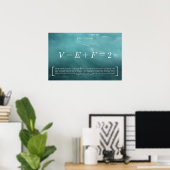 Formule d'Euler - Poster Math (Bureau à domicile)