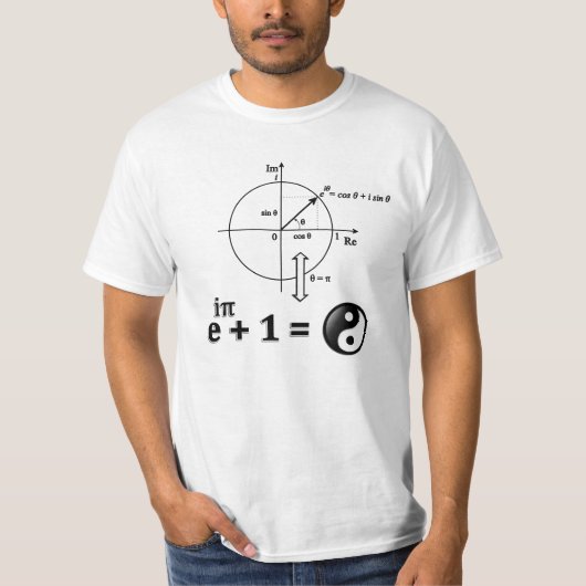 Formule en identiteit van Euler T-shirt (Voorkant)