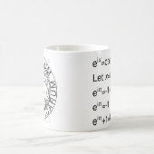 Formule Euler, Derivation of Identity Coffee Mok (Center)