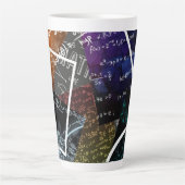 Formule mathématique Latte Mug (Devant)