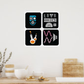 Formule Project vierkant-set-1 Poster (Keuken)