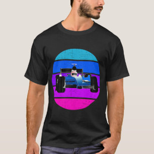 Formule raceherroeping zonsondergang voor vrouwen t-shirt