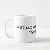 Formule Smartsheet Café Mug (Gauche)