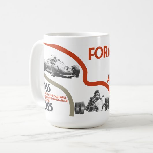 Formule Vee 60th Mug (Devant gauche)