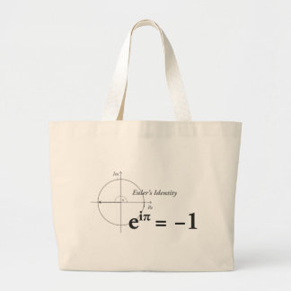Formule voor de Wiskunde van de identiteit van Eul Grote Tote Bag
