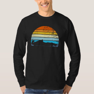 Formule voor racecar-treinbestuurder met oprolbare t-shirt