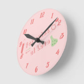 Formules De Mur D'Amour Horloge (Angle)