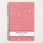 Formules d'équations mathématiques roses mignonnes (Devant)