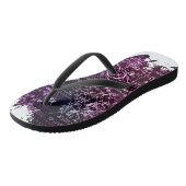 Formules in wiskundige ruimte teenslippers (Schuin)