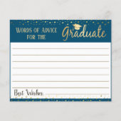 Formulier afstuderen van adviespapieren blad (Voorkant)