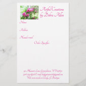 Formulier Artful Creation Order Flyer (Voorkant)