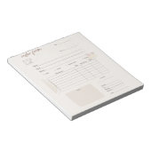 Formulier Craft Order Notitieblok (Schuin)