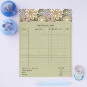 Formulier Florals Orde Flyer (Enkel)