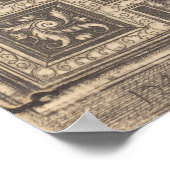 Fornamental Design for Coffered Plafond Poster (Hoek)