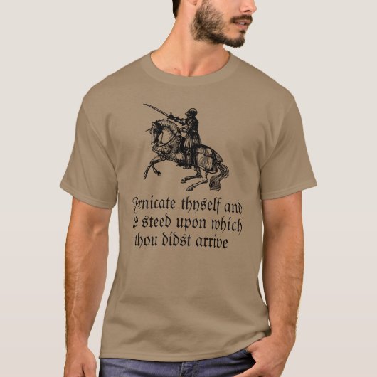 Fornicate Thyself T-shirt (Voorkant)
