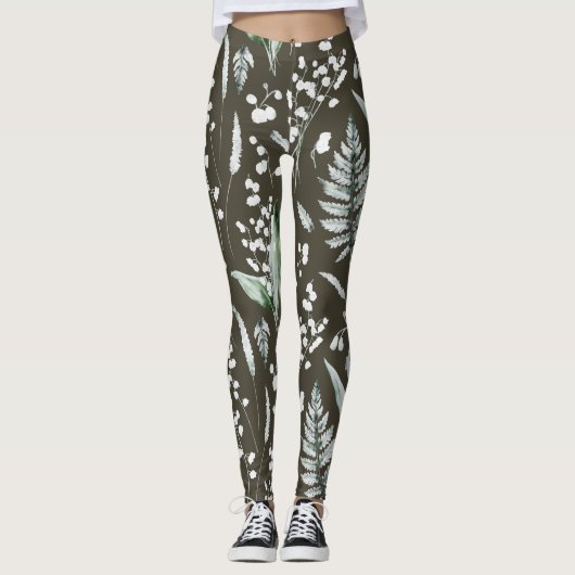 Forrest Foliage Leggings (Voorkant)