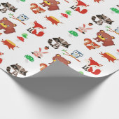 Forrest Friends Cadeaupapier (Hoek)