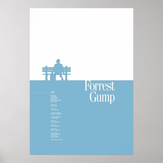 Forrest Gump 1994 Poster (Voorkant)