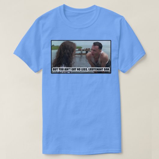 Forrest Gump Quote T-shirt (Design voorkant)