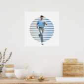 Forrest Gump Running Poster (Keuken)