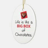 Forrest Gump ventilatoren Keramisch Ornament (Links)