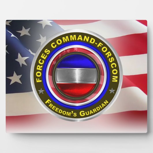 ForSCOM Forces Command ForSCOM Fotoplaat (Voorkant)