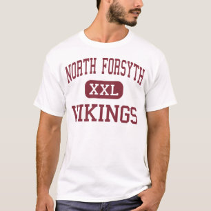Forsyth du nord - Vikings - hauts - Winston Salem