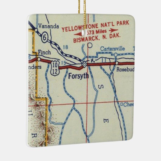 Forsyth MT  map Keramisch Ornament (Rechts)
