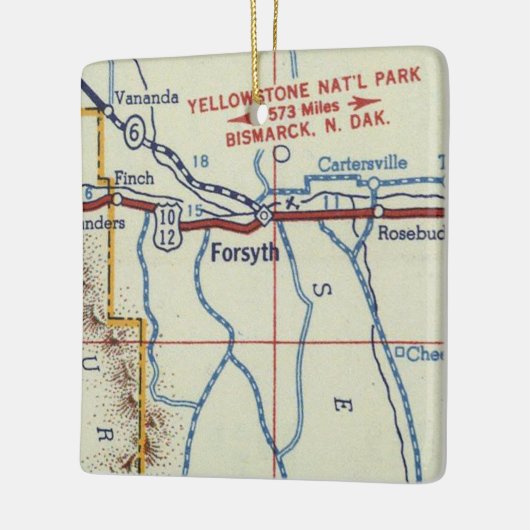 Forsyth MT  map Keramisch Ornament (Links)