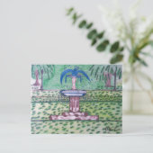 Forsyth Park Briefkaart (Staand voorkant)