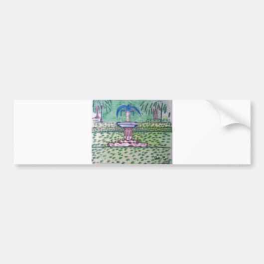 Forsyth Park Bumpersticker (Voorkant)