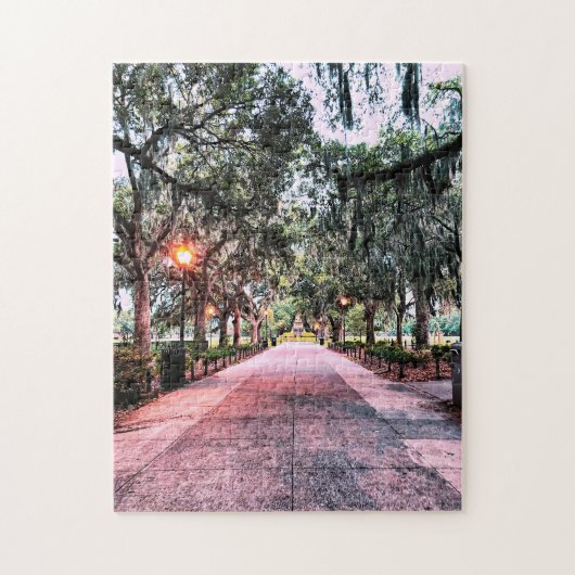 Forsyth Park Evening Puzzle Legpuzzel (Verticaal)