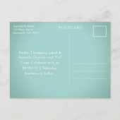 Forsyth Park Fountain Savannah GA Save the Date Aankondigingskaart (Achterkant)