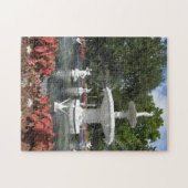 Forsyth Park Fountain Savannah Georgia Foto Legpuzzel (Horizontaal)