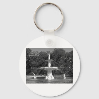 Forsyth Park Fountain Savannah, Georgia Sleutelhanger