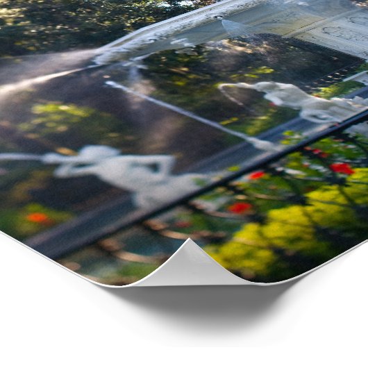 Forsyth Park, in Savannah, Ga Poster (Hoek)