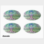 Forsyth Park-oval sticker (Vel)