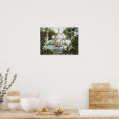 Forsyth Park, Savannah 1906 Poster (Keuken)