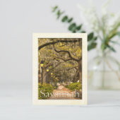  Forsyth Park - Savannah, GA Briefkaart (Staand voorkant)