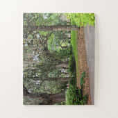 Forsyth Park, Savannah GA Legpuzzel (Verticaal)