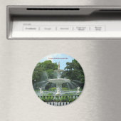 Forsyth Park Savannah Ga. Magneet (Insitu (Vaatwasser))