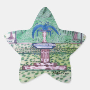 Forsyth Park-star sticker