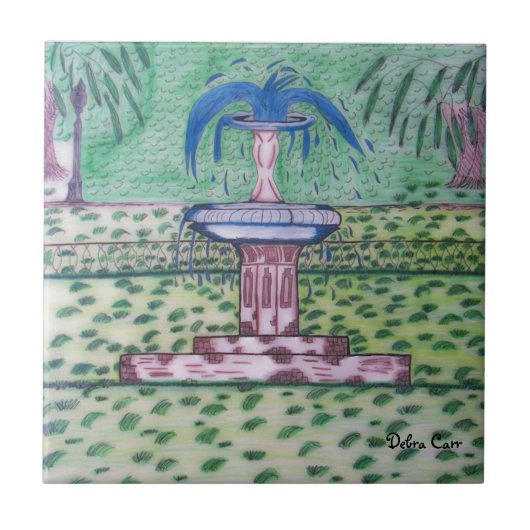 Forsyth Park Tegeltje (Voorkant)