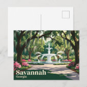 Forsyth Park VS Briefkaart (Voorkant / Achterkant)