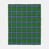 Forsyth Plaid Fleece Deken (Voorkant)