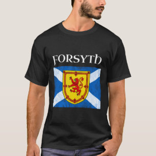 Forsyth Schotse Clan Naam Hoodie Schotse Vlag T-shirt