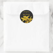Forsythia Bookplate Sticker (Tas)