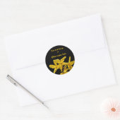 Forsythia Bookplate Sticker (Envelop)