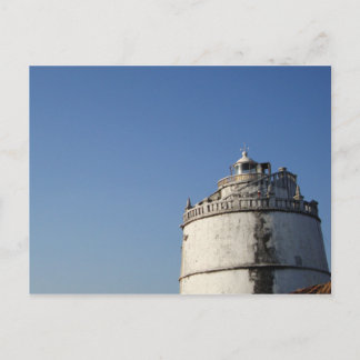 Fort Aguada Lighthouse Goa India Briefkaart